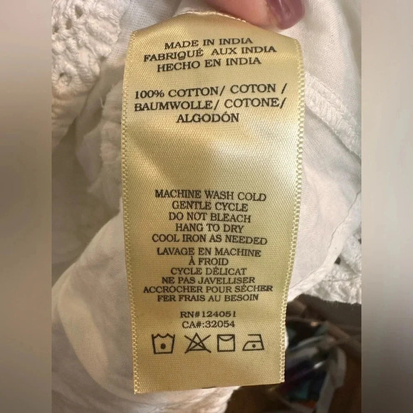 ANTHROPOLOGIE PORRIDGE STRAPLESS Ruffle KNIT TUBE TOP WHITE - Picture 6 of 6